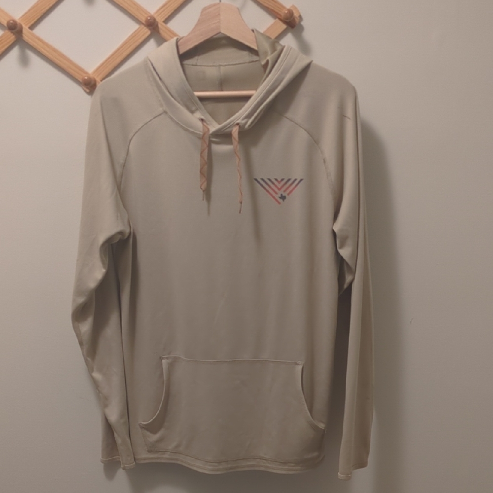Howler Brother's JT Van Zandt sunshirt with a hood (M)